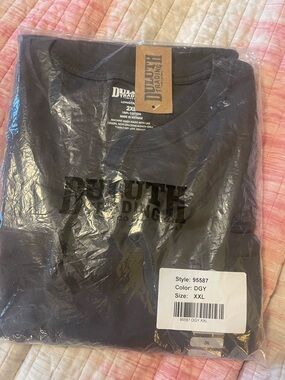 Duluth Trading Co Dark Gray Short-Sleeve Logo Tee